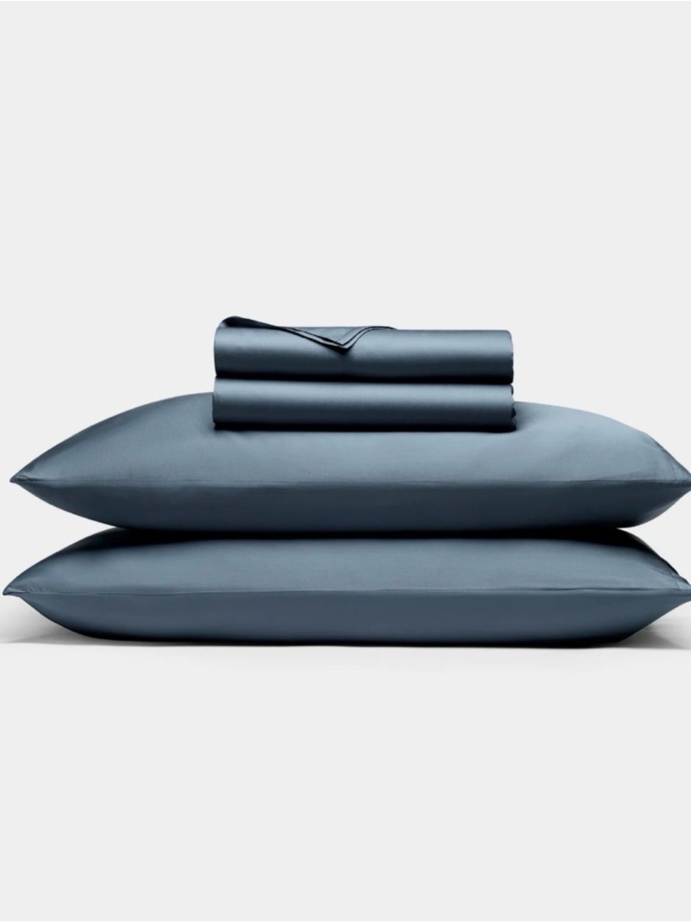 Cozy Earth Viscose from Bamboo Sheet Set- Full Size - Pacific Blue $288 retail